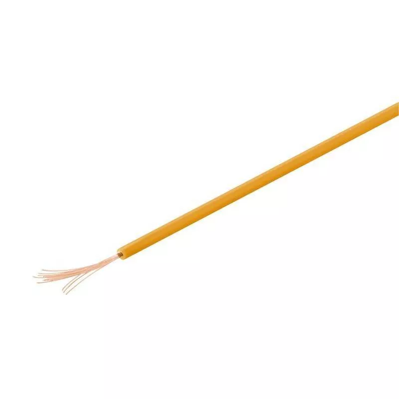 Conectica - Cablu cupru multifilar izolat 10m portocaliu 1x0.14mm