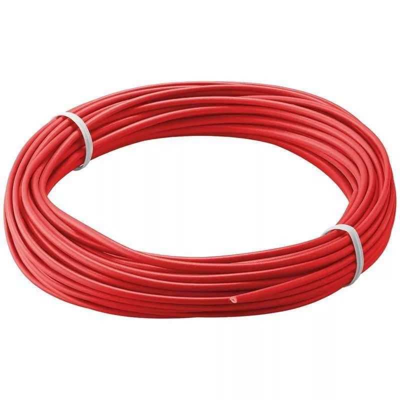 Cablu cupru multifilar izolat 1x0.14mm 10m roșu Goobay [1]