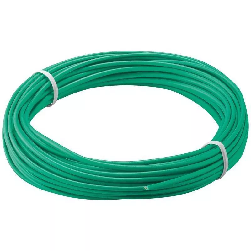 Cablu cupru multifilar izolat 10m verde 1x0.14mm Goobay pentru conexiuni electrice [1]