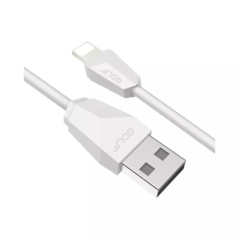Telefoane-tablete - Cablu de încărcare USB Golf Diamond 2IN1 27I iPhone MICRO USB Alb – IoElectronice.ro