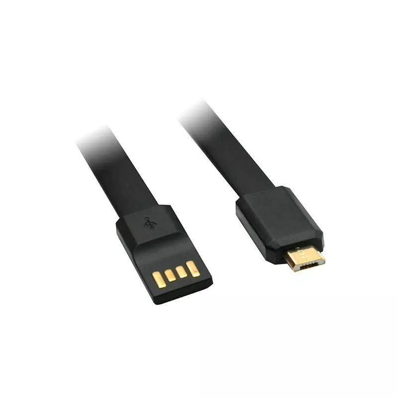 Micro USB - Cablu de încărcare USB My-Trim Micro USB Negru 1.2m – IoElectronice.ro
