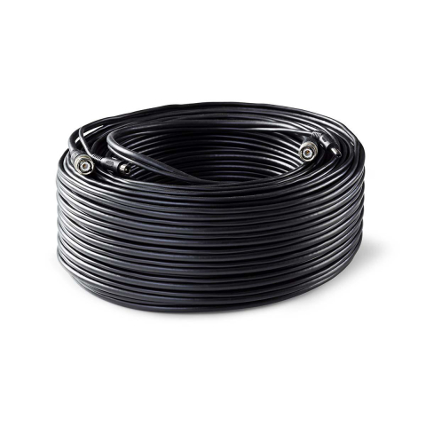 Cablu de securitate CCTV BNC-DC 2.1x5.5mm 50m negru Nedis CCTVCA10BK500 [1]