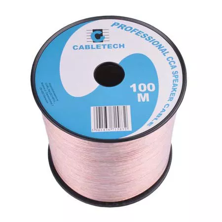 Cabluri difuzor - Cablu difuzor CCA 2x2.50mm transparent Cabletech KAB0360 – IoElectronice.ro