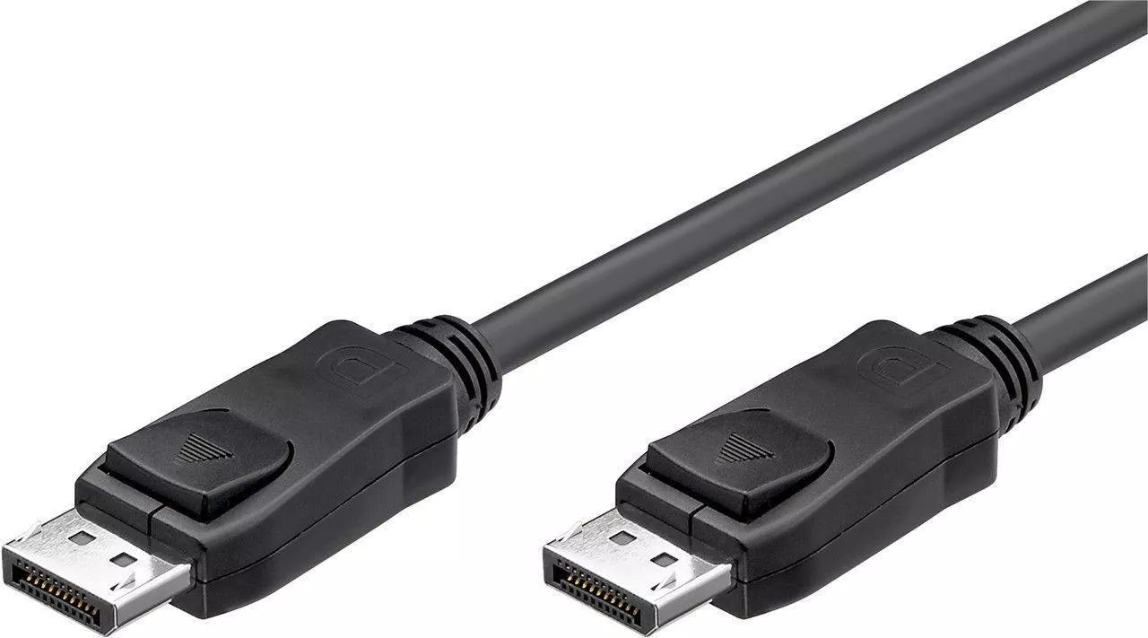 Cabluri DisplayPort - Cablu DisplayPort DP tata la DP tata 1m Goobay – IoElectronice.ro