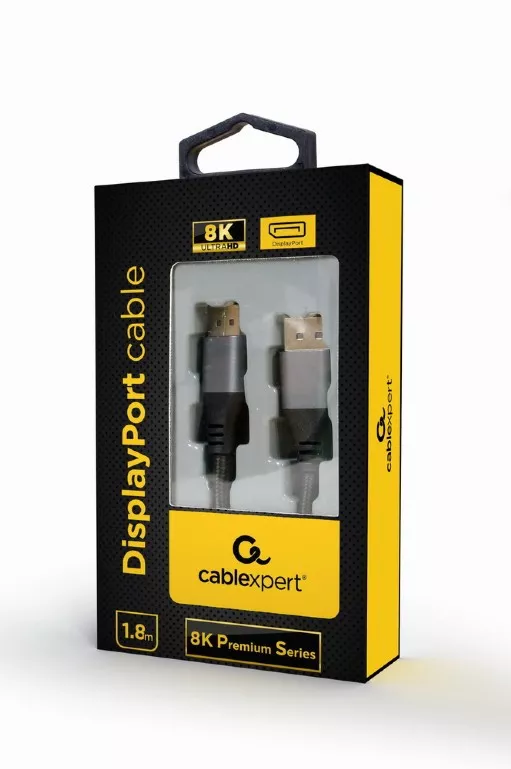Cablu DisplayPort v1.4 1.8m tata-tata GEMBIRD 4K Ultra HD 60Hz placat cu aur [1]