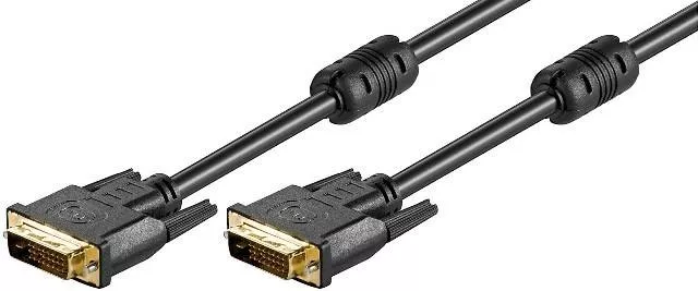 Cabluri DVI - Cablu DVI-D Tata 24+1 2m placat cu aur