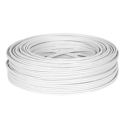 Cablu electric H05VV-F 2x1mm² rotund dublu izolat alb – preț la 1m PS-1221 – IoElectronice.ro [2]