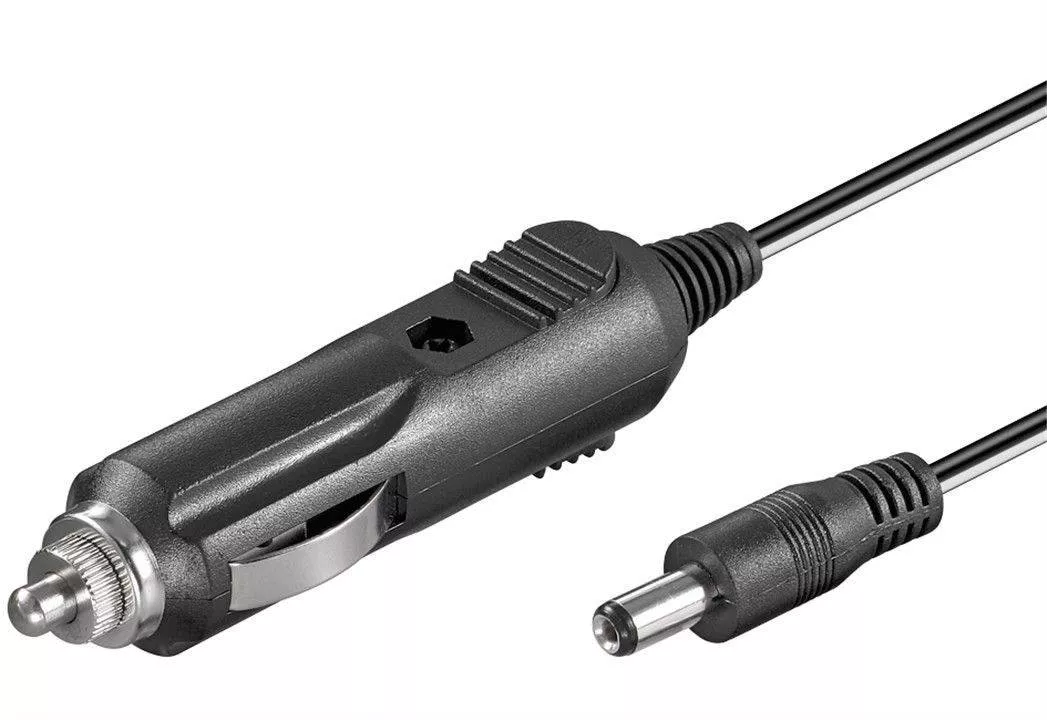 Alimentatoare auto - Cablu extensie brichetă auto 5.5x2.1mm, 2.5A, 1.8m, Goobay – Conector DC pentru pasionați