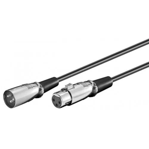 Cabluri XLR - Cablu extensie XLR la XLR mama 6m Goobay – IoElectronice.ro