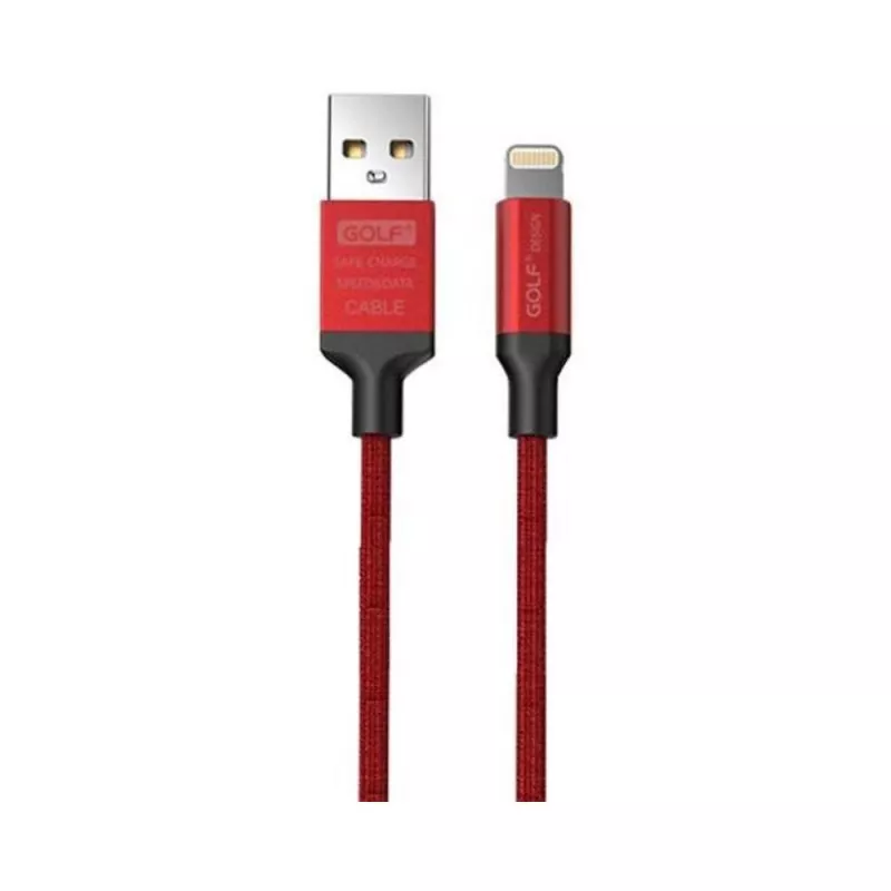 Cabluri telefon-tableta - Cablu Golf Soft Iphone 52I roșu – IoElectronice.ro