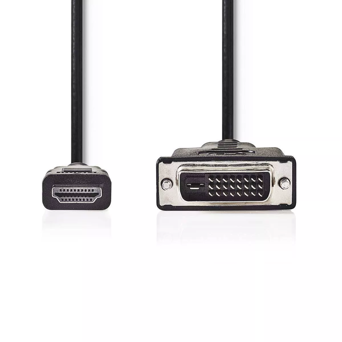 Cablu HDMI - DVI-D 24+1 pin tata 2m Nedis – IoElectronice.ro [1]