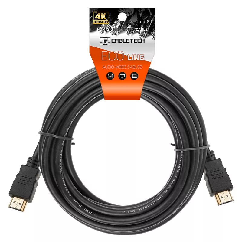 Cabluri - Cablu HDMI 2.0 4K UHD 10m Cabletech KPO4007-10 - Calitate superioară și performanță excelentă