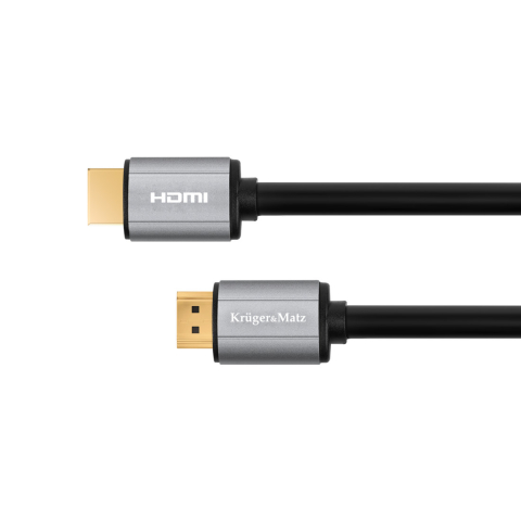 Cabluri HDMI - Cablu HDMI - HDMI 5m V2.0 4K UHD 60Hz Basic KRUGER&MATZ – IoElectronice.ro
