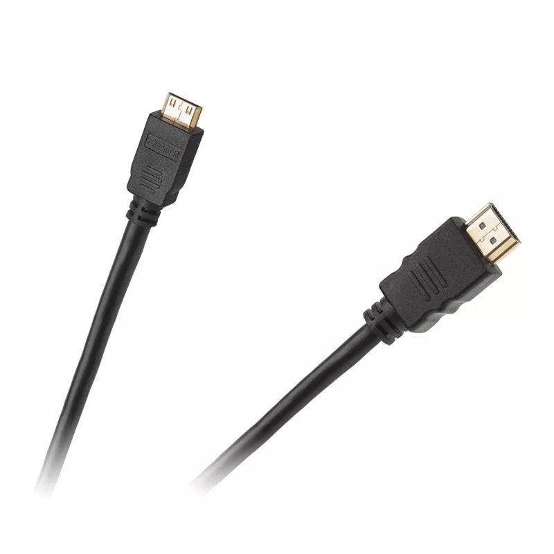 Cabluri HDMI - Cablu HDMI - mini HDMI 1.8m ECO-LINE CABLETECH – IoElectronice.ro