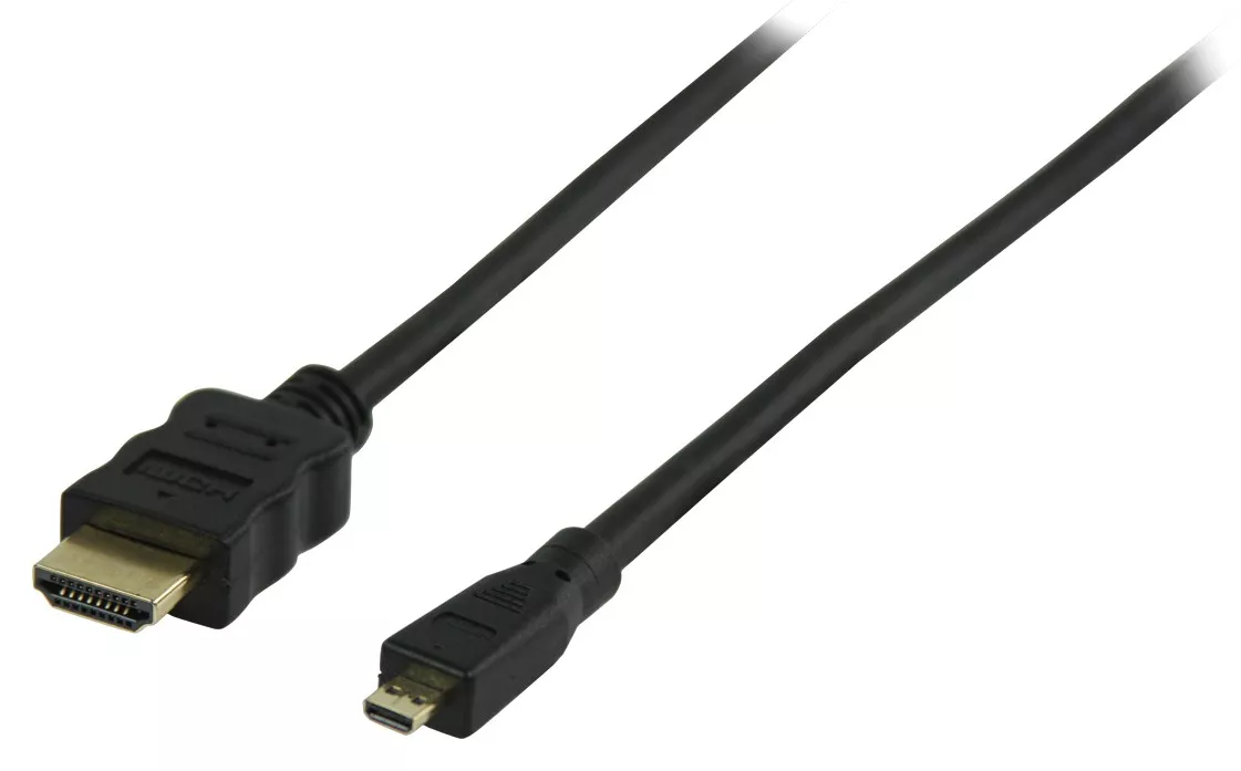 Cabluri HDMI - Cablu HDMI tata - micro HDMI HighSpeed Ethernet 1.5m VALUELINE – IoElectronice.ro