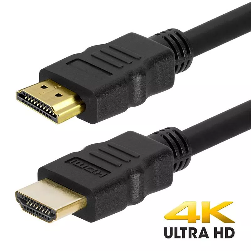 Conectica - Cablu HDMI v2.0 7.5m OFC cu ethernet 19p tata - HDMI 19p tata aurit Well - IoElectronice.ro