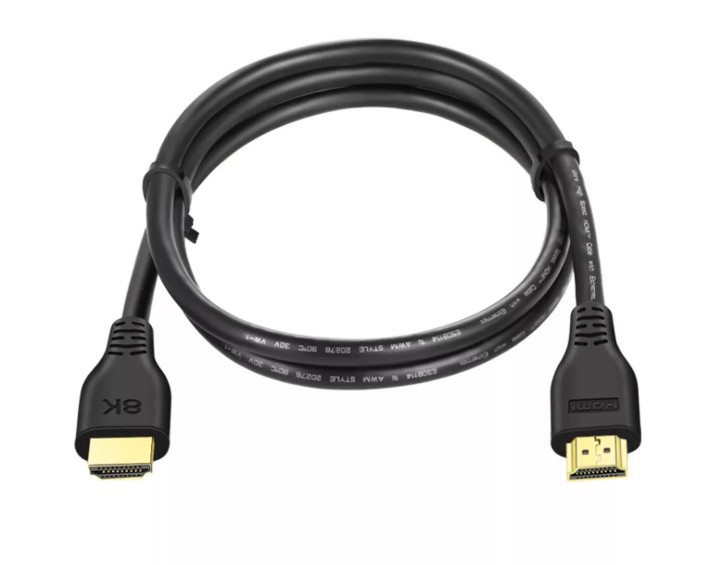 Cabluri - Cablu HDMI v2.1 8K 60HZ 1m HDMI T - HDMI T 4K 144Hz/120Hz/60Hz CA – IoElectronice.ro