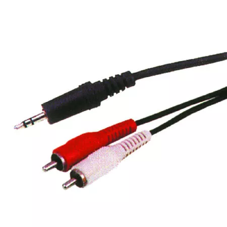 Cabluri Jack - Cablu Jack 3.5 mm la 2x RCA 7.5m Stereo Cabletech – IoElectronice.ro