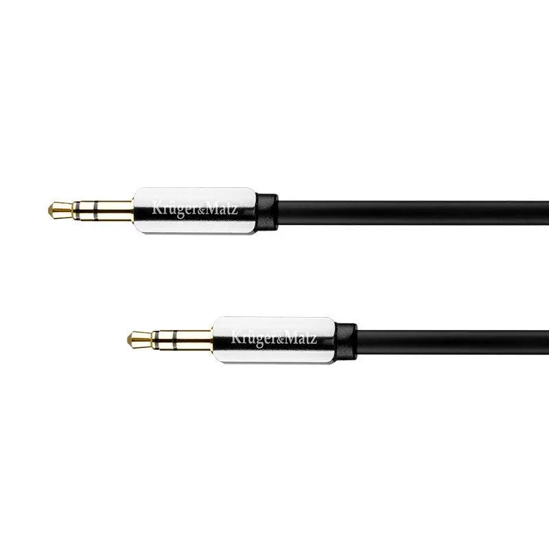 Cabluri Jack - Cablu Jack 3.5 mm la 3.5 mm 3m Profesional Kruger&Matz – IoElectronice.ro