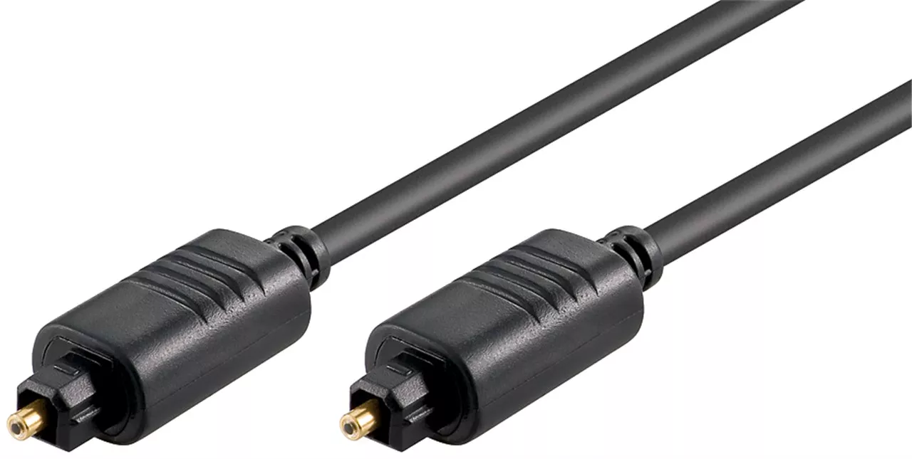 Cabluri Toslink - Cablu optic 1.5m TOSLINK - TOSLINK diametru 5mm Goobay – IoElectronice.ro