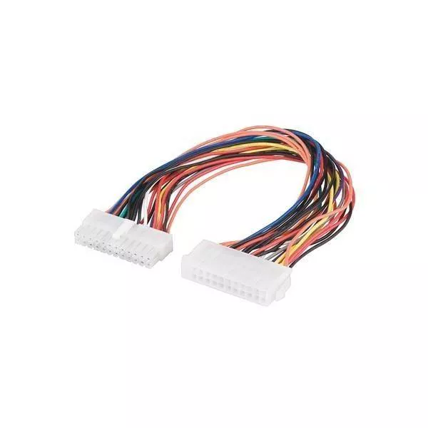 Cabluri PC - Cablu prelungitor 24 pini tata la 24 pini mama 30cm Goobay – IoElectronice.ro