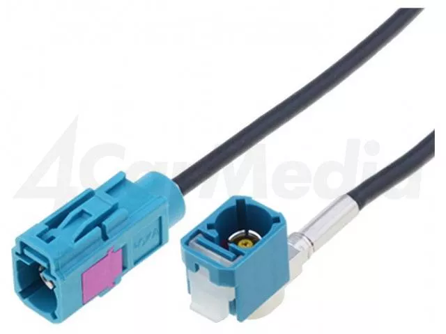 Conectica - Cablu prelungitor antena Fakra-Fakra mama-mama 90 grade 2m 4CarMedia