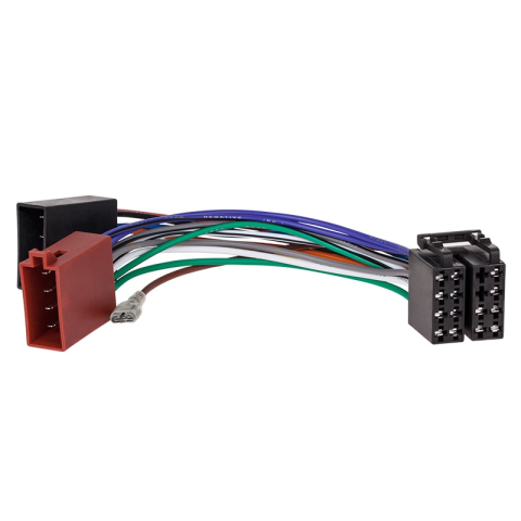 ISO auto - Cablu prelungitor auto ISO mama la tata pentru radio, CD/DVD/MP3, prelungire cablu audio auto, conector ISO lipit