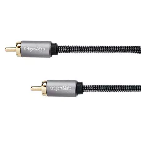 Cabluri RCA - Cablu RCA 0.5m Kruger&Matz – Calitate Profesională pentru Sunet și Imagine Clară