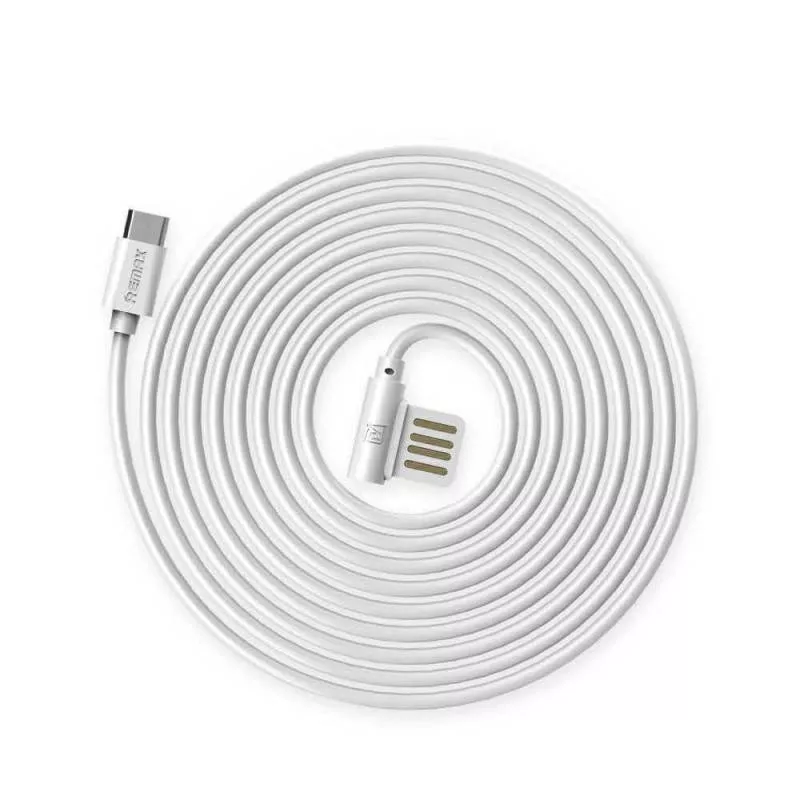 Micro USB - Cablu Remax Rayen Micro USB RC-075 Alb 1m – IoElectronice.ro