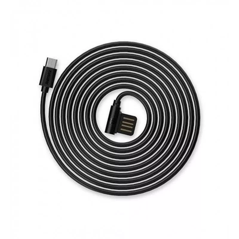 Micro USB - Cablu Remax Rayen Micro USB RC-075 Negru 1m – IoElectronice.ro