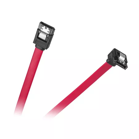 Cabluri PC - Cablu SATA-SATA 90° 0.5m – IoElectronice.ro