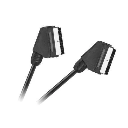 Cabluri Scart s-video - Cablu SCART 24 pini 3m standard SCART⇔SCART