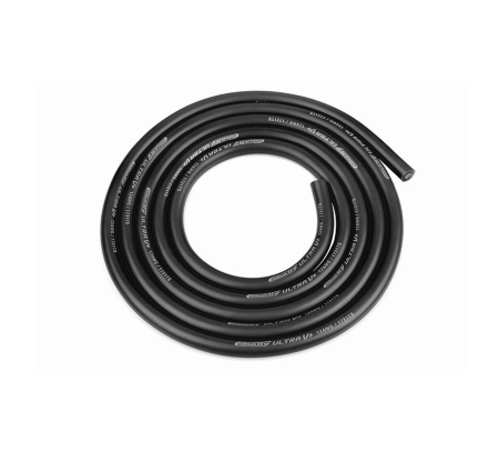 Conectica - Cablu siliconic multifilar 8AWG 8.36mm2 negru 1m OEM cu înveliș din silicon