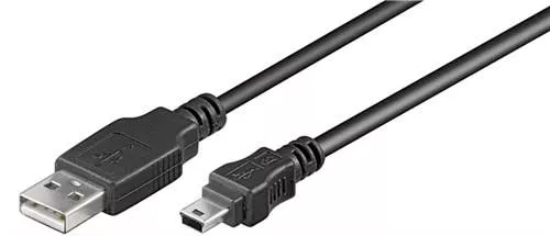 Cabluri telefon-tableta - Cablu USB2.0 A mufa tata - USB B mini USB mufa tata 5m Canon Goobay
