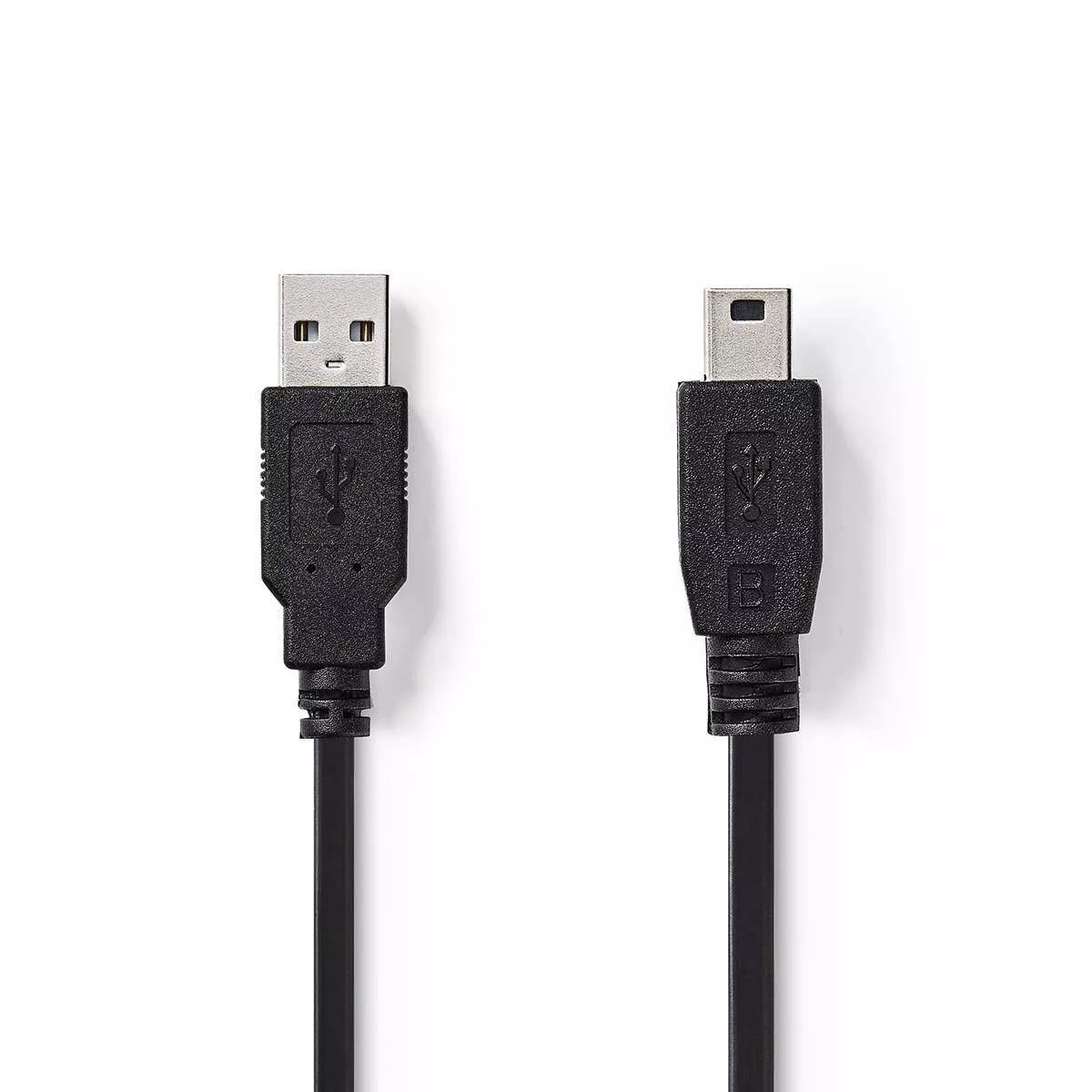 Mini USB - Cablu USB 2.0 USB A tata - Mini USB tata 2m Nedis - IoElectronice.ro