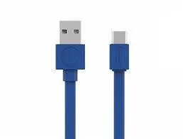 Cabluri telefon-tableta - Cablu USB 2.0 - USB Type C 1.5m albastru Allocacoc – IoElectronice.ro