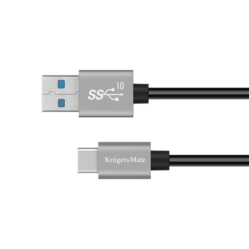 Cabluri telefon-tableta - Cablu USB 3.0 - USB TYPE C 1m Kruger&Matz – IoElectronice.ro