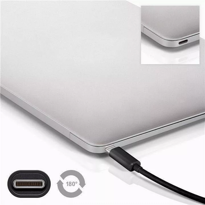 Cablu USB 3.0 Type C 2m negru Goobay, conectori USB A și USB Type C, 24 luni garanție persoane fizice [2]