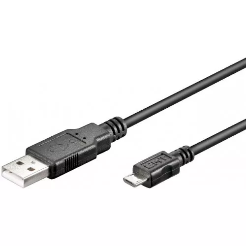 Micro USB - Cablu USB A tata la micro USB 60cm Goobay – IoElectronice.ro