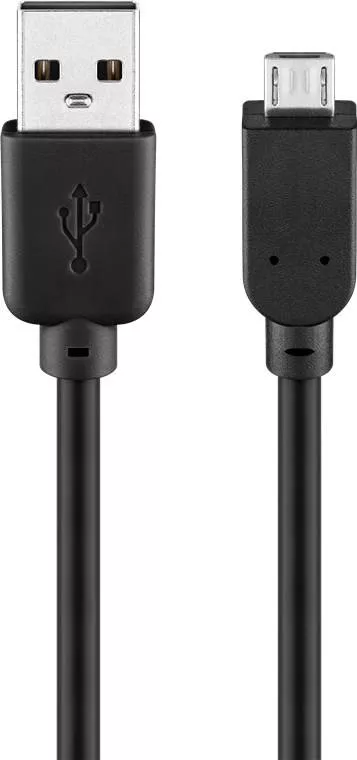 Cablu USB A tata la micro USB 60cm Goobay USB 2.0 pentru transfer date și încărcare [1]