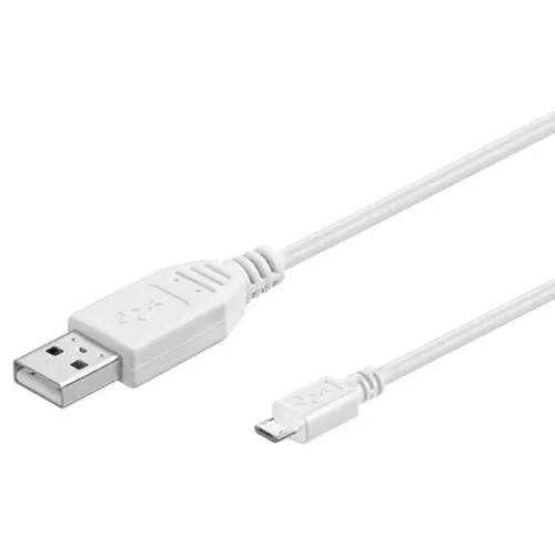 Telefoane-tablete - Cablu USB A tata la micro USB tata 1.8m Hi-Speed USB 2.0 pentru telefoane și tablete Goobay