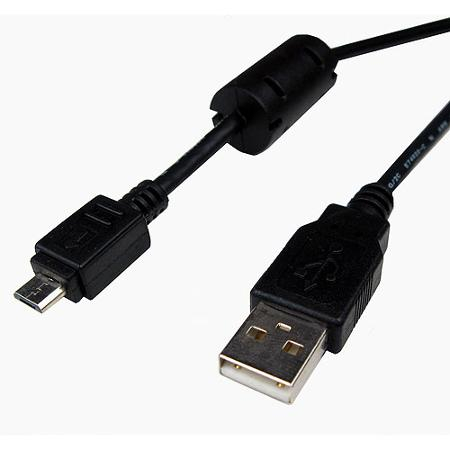 Cabluri telefon-tableta - Cablu USB A tata - micro USB tata 1.8m HI-Speed cu ferită