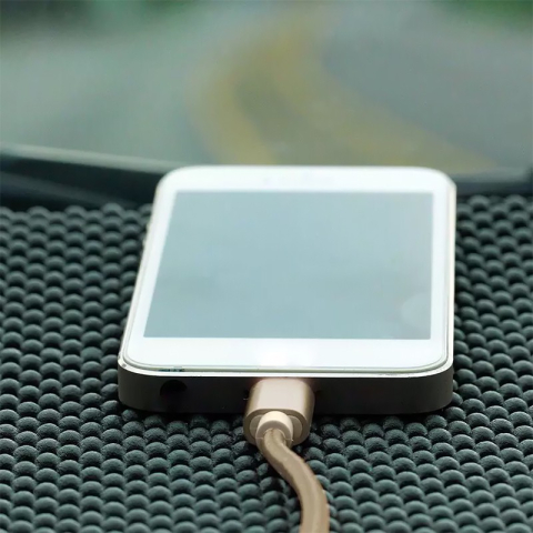 Cablu USB Type C 1m auriu 2.4A V-Tac SKU-8493, conectori USB A și USB Type C, cablu rotund cu țesătură textilă [1]
