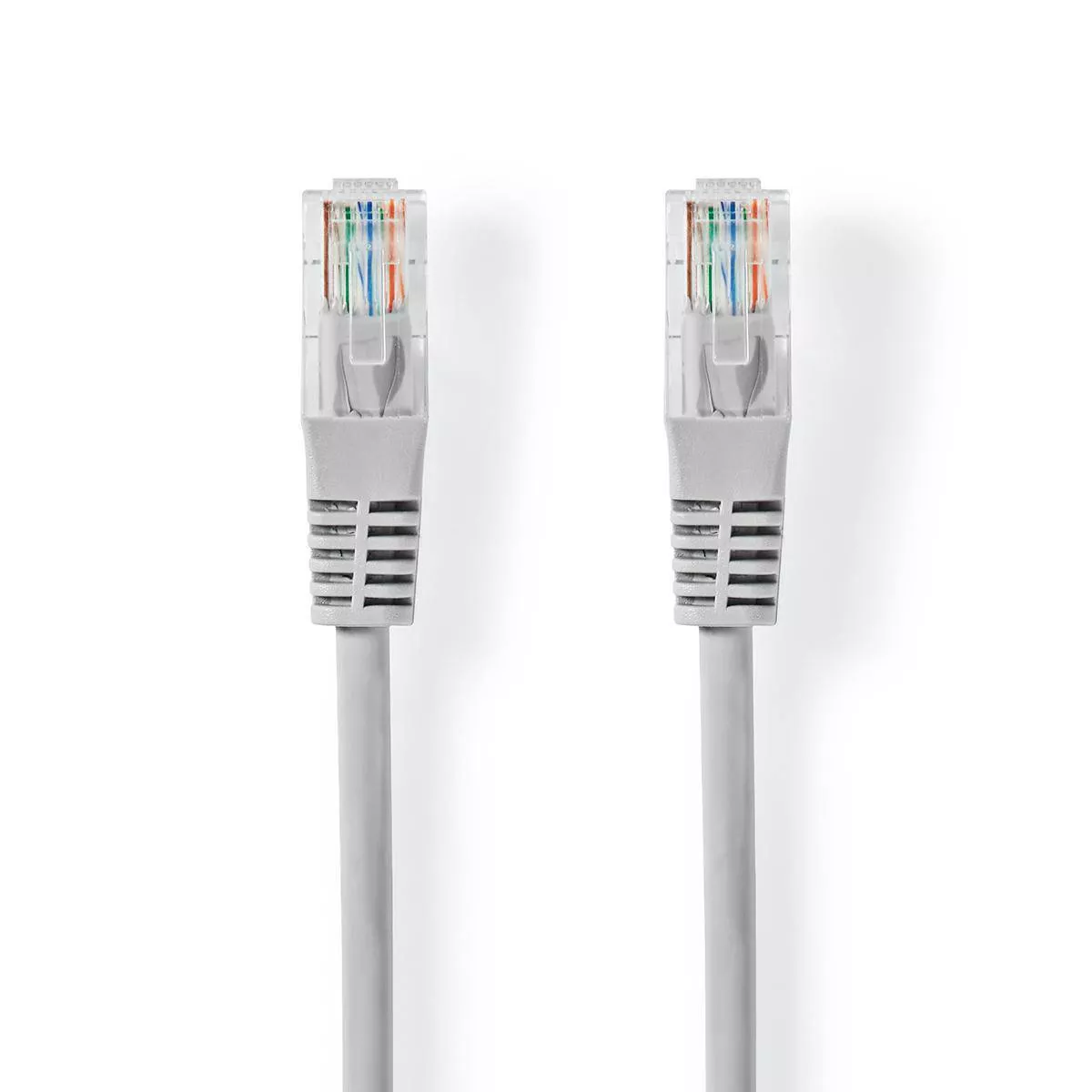 Conectica - Cablu UTP Nedis Cat5e mufat 0.5m patch cord gri