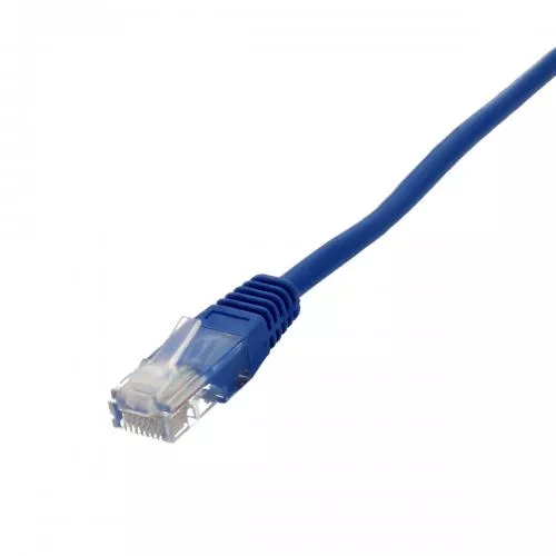 Cabluri retea RJ45 - Cablu UTP Well cat5e patch cord 1.5m albastru – IoElectronice.ro