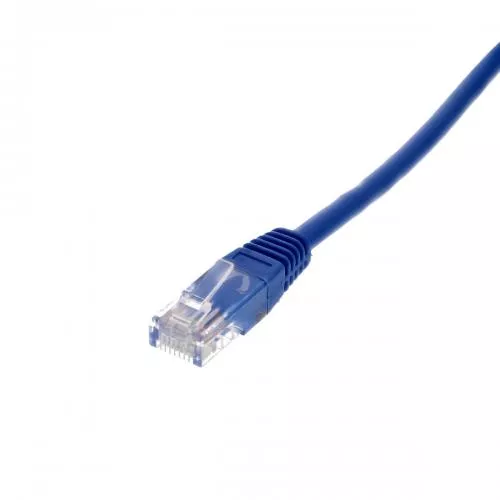 Cabluri retea RJ45 - Cablu UTP Well cat6 patch cord 1m albastru – IoElectronice.ro