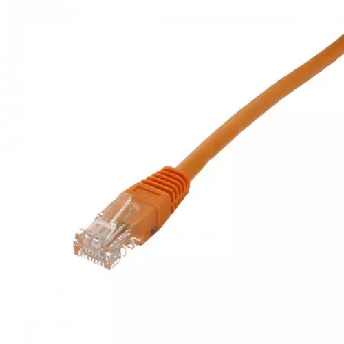 Cabluri retea RJ45 - Cablu UTP Well cat6 patch cord 3m portocaliu – IoElectronice.ro