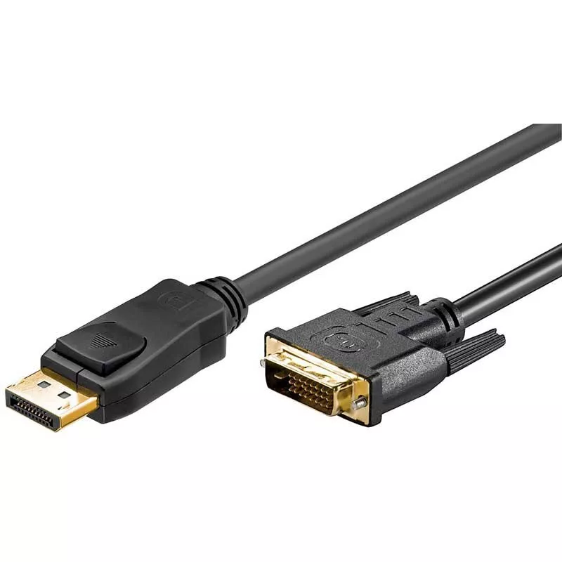 Cabluri DisplayPort - Cablu v1.2 DisplayPort - DVI-D 24+1 3m LOGILINK CV0132 – IoElectronice.ro