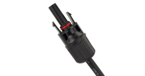 Cablu Y 1-3x MC4 pentru panouri solare, conector MC4 tata și 3x MC4 mama, rotund, negru, brand OEM [1]