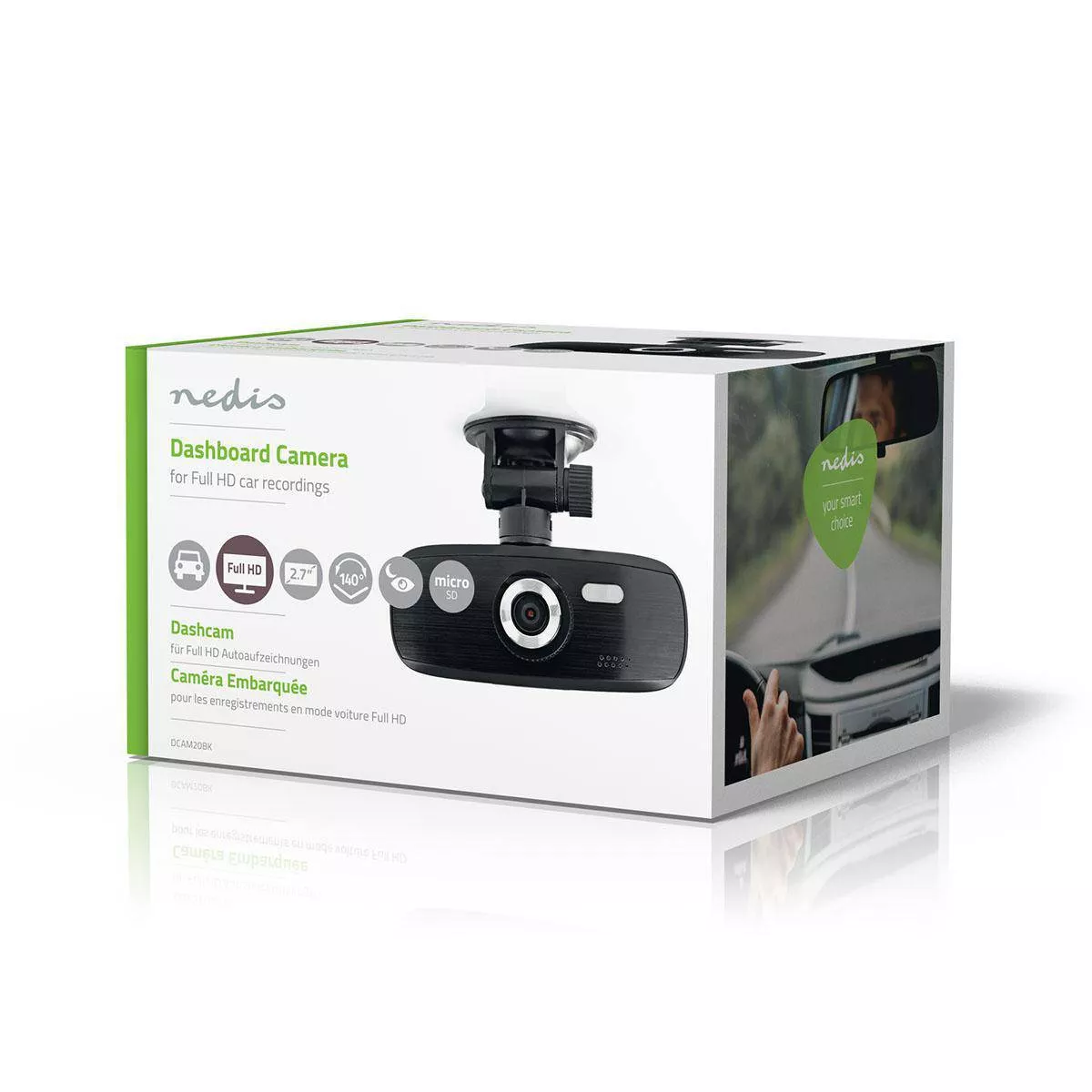 Camera auto DVR FullHD 1080p 2.7" 140 Nedis – IoElectronice.ro [3]